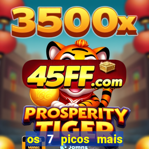 os 7 picos mais altos do mundo